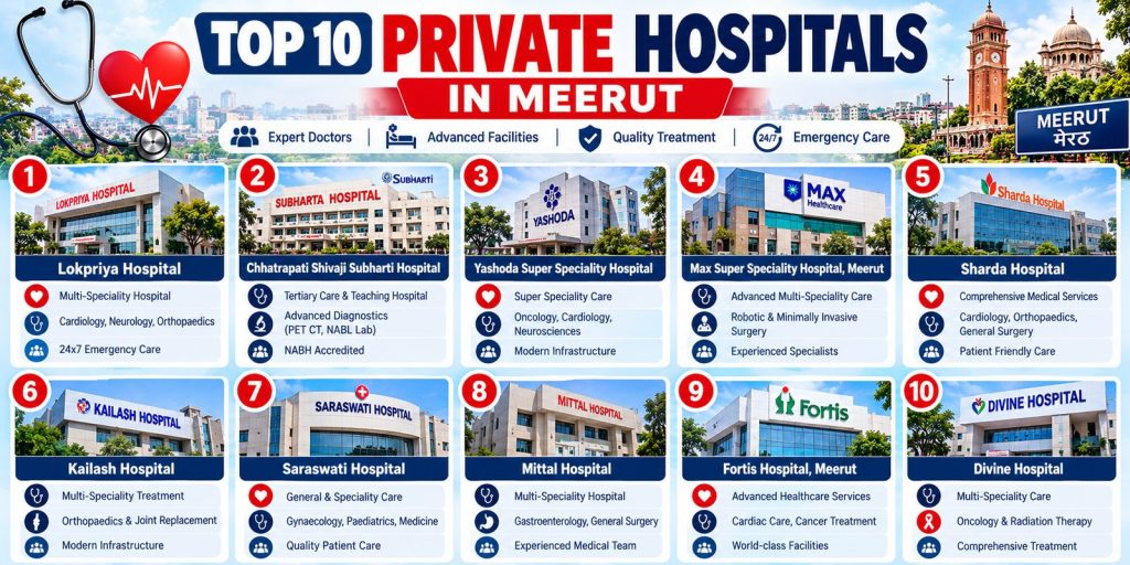 List of Hospital in meerut