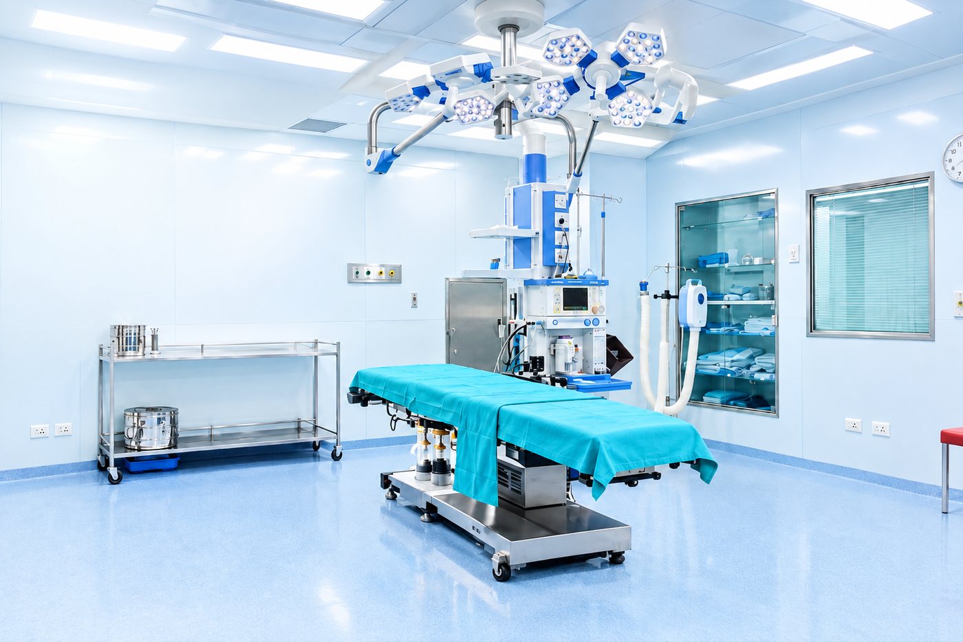 Modular Operation Theatres at Lokpriya Hospital, Meerut